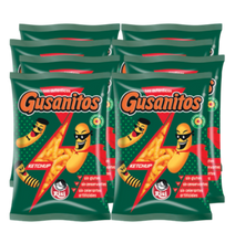 Cargar imagen en el visor de la galería, RISI GUSANITOS KETCHUP 85G