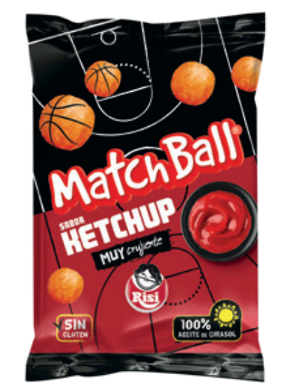 MATCH BALL KÉTCHUP 105 GR