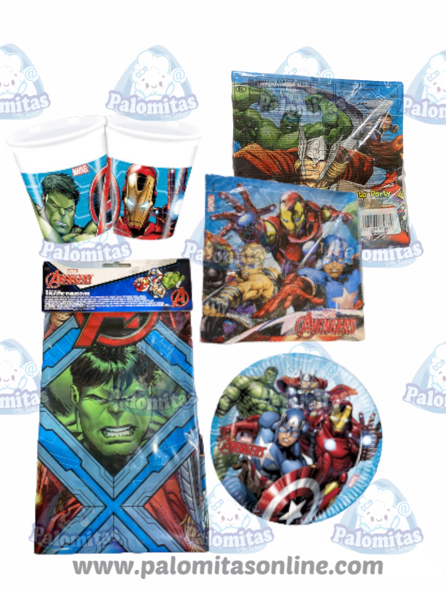 PACK II AVENGERS LOS VENGADORES MARVEL 14.90 PALOMITAS ONLINE