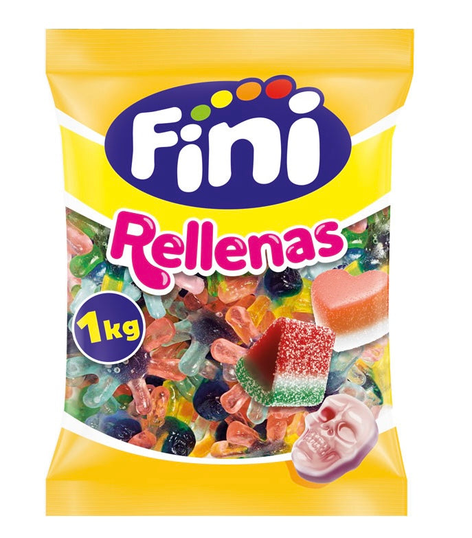 FINI PULPOS BRILLO RELLENOS PINTALENGUAS 1 KILO