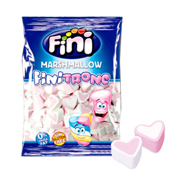 FINITRONC CORAZÓN FRESA NATA 125 UNIDADES