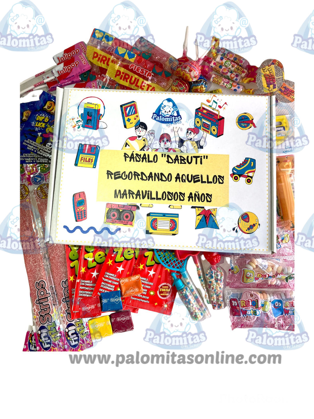 SONRISAS DABUTI 19.90 PALOMITAS ONLINE