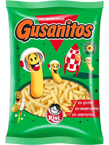 SNACKS GUSANITOS 85 GR