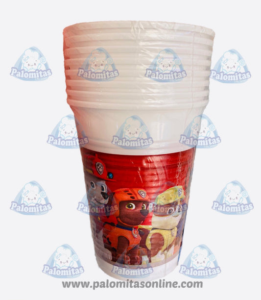 VASOS PAW PATROL PATRULLA CANINA 2.90 PALOMITAS ONLINE