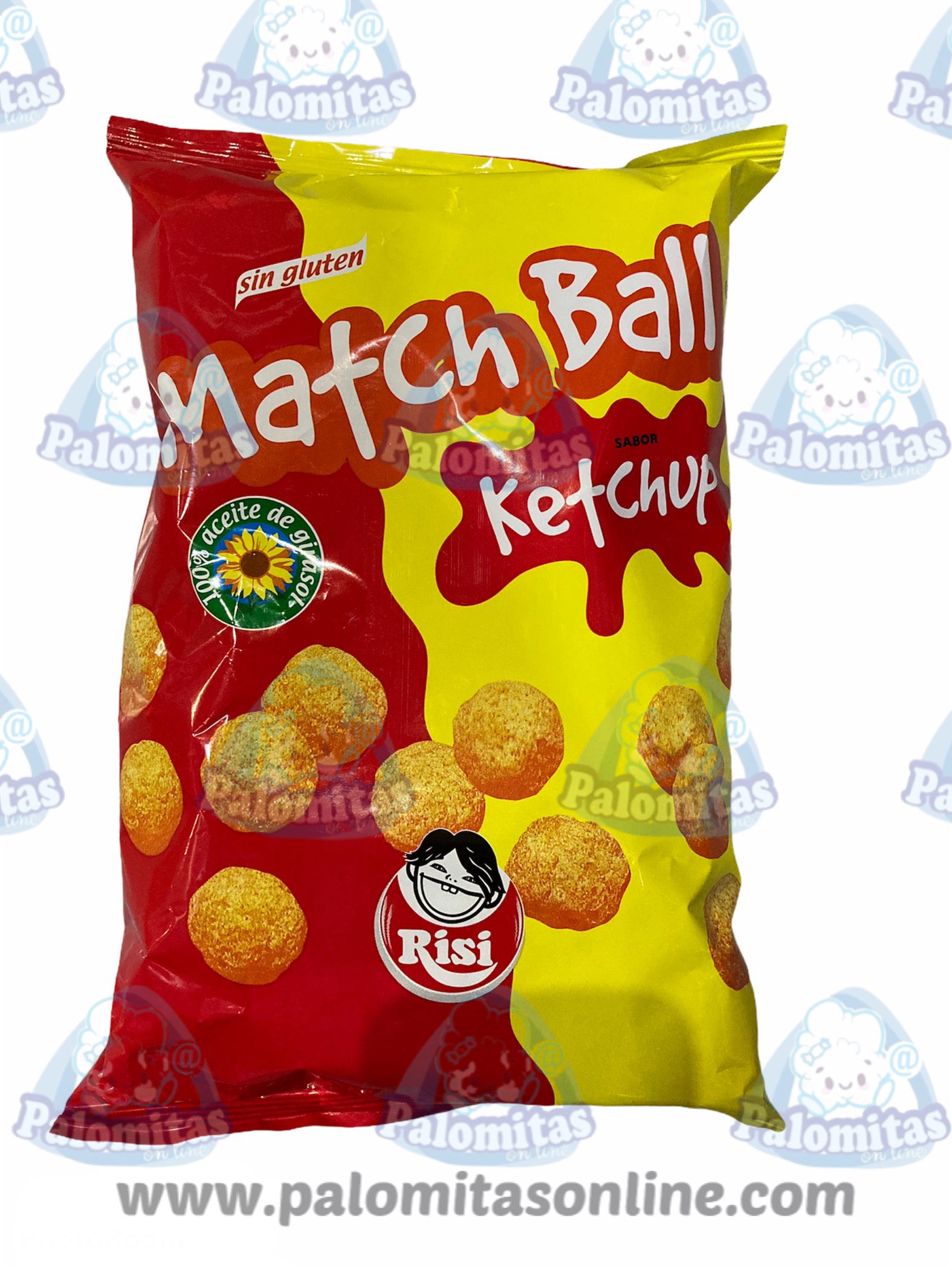 MATCH BALL KÉTCHUP 105 GR 1.20 PALOMITAS ONLINE