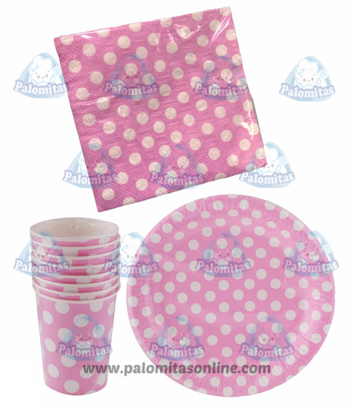 PACK LUNARES BLANCOS FONDO ROSA 8 UDS 7.00 PALOMITAS ONLINE