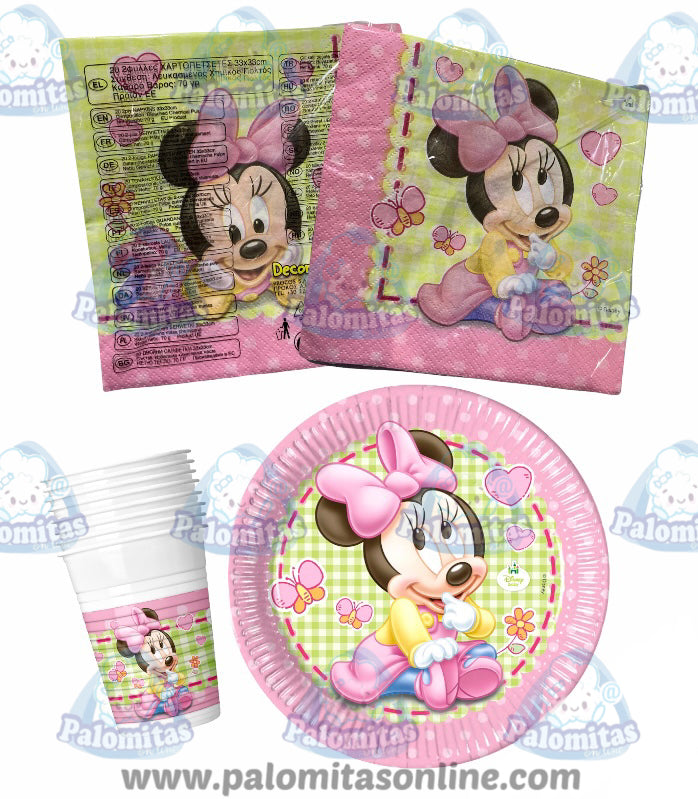 PACK MINNIE BEBÉ 8 UDS 7.30 PALOMITAS ONLINE