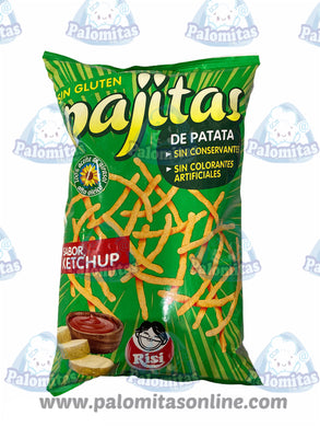 PAJITAS KÉTCHUP 100 GR 1.20 PALOMITAS ONLINE