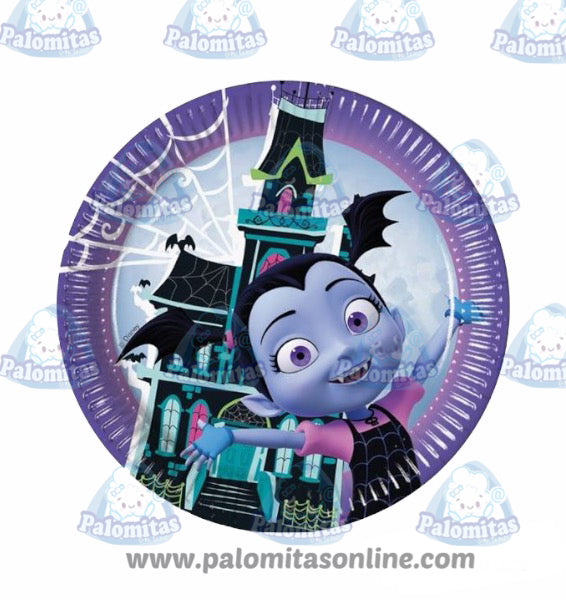 PLATOS VAMPIRINA DISNEY 3.90 PALOMITAS ONLINE