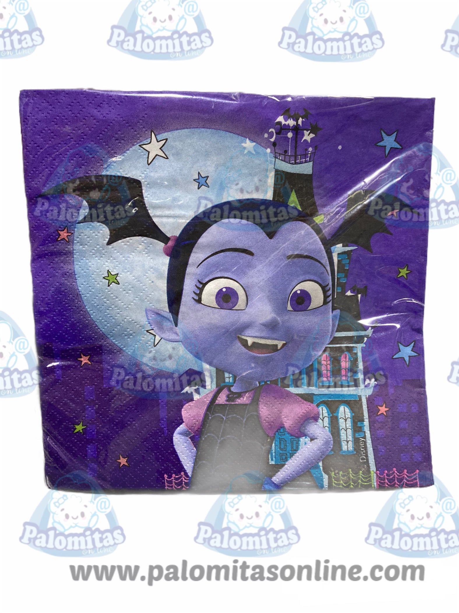 SERVILLETAS VAMPIRINA DISNEY 3.90 PALOMITAS ONLINE