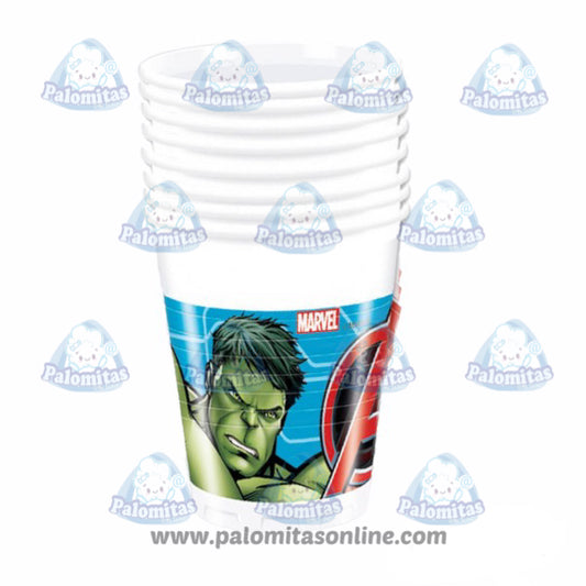 VASOS AVENGERS LOS VENGADORES MARVEL 2.90 PALOMITAS ONLINE